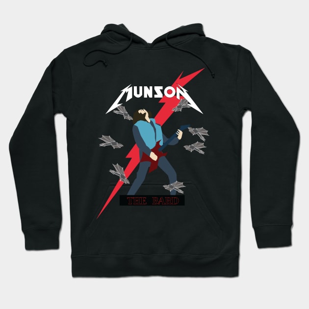 Munson The Bard Hoodie by HeardUWereDead